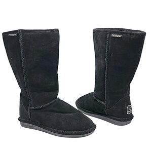 Bearpaw black Sherpa lined winter boots size 10 womens
